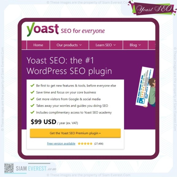 Yoast SEO Premium WordPress SEO Plugin